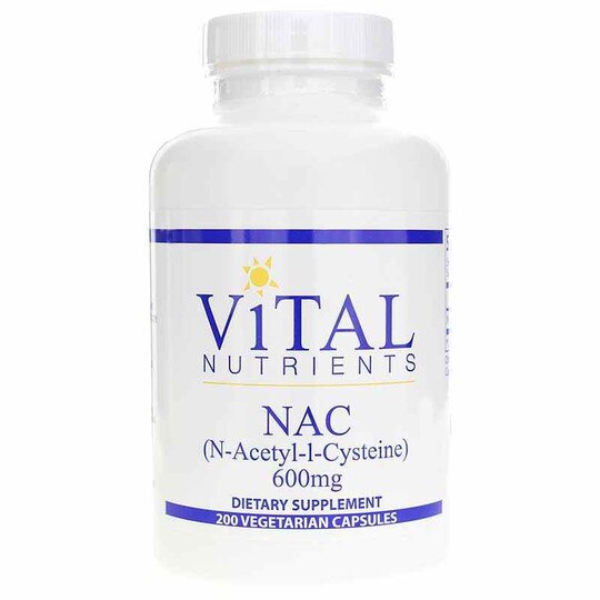 NAC N-Acetyl-L-Cysteine 600 Mg, VTN